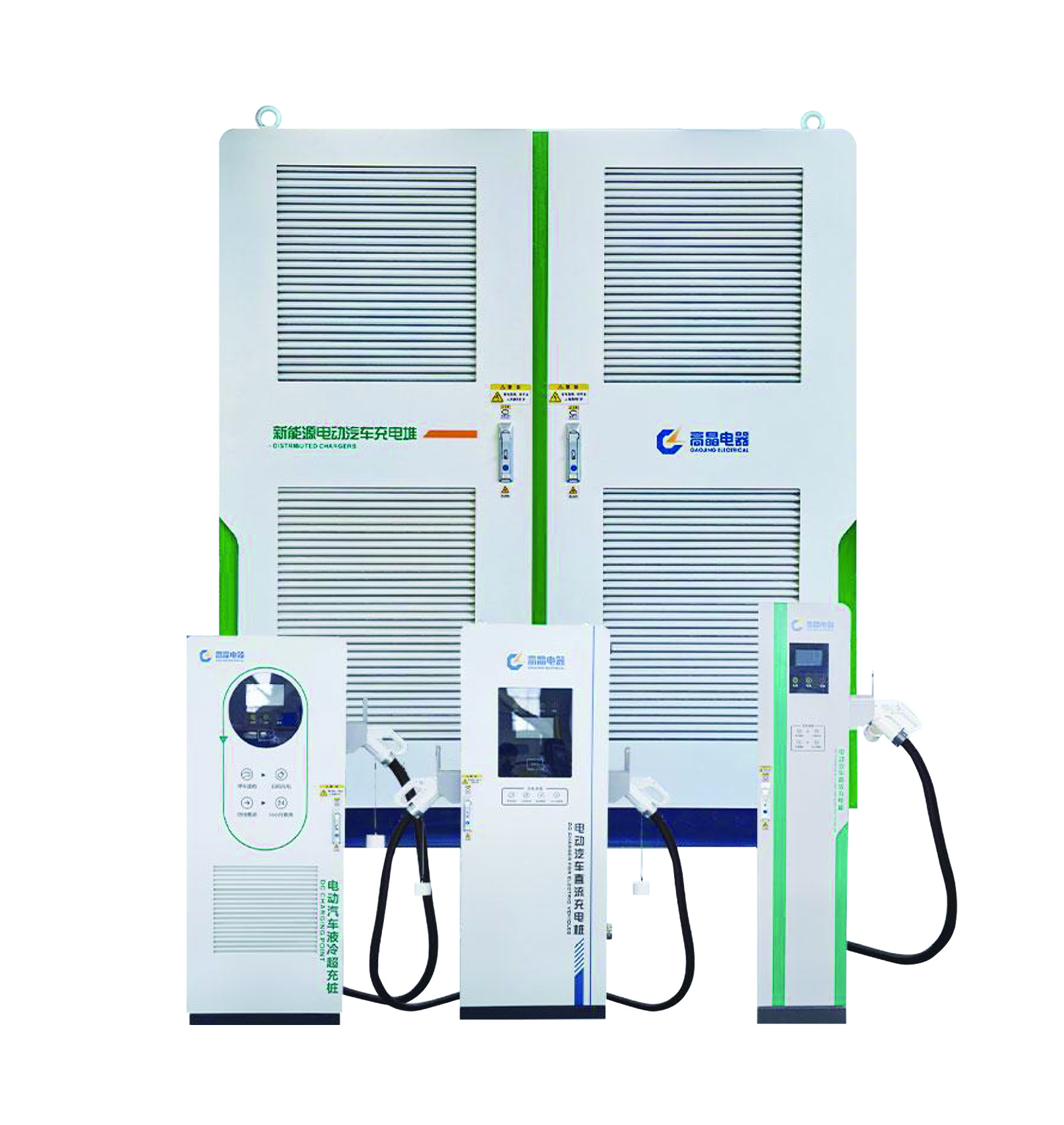 480kW flexible group EV charging system